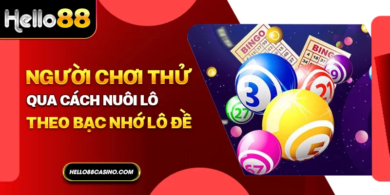 Người chơi thử qua cách nuôi lô theo bạc nhớ lô đề